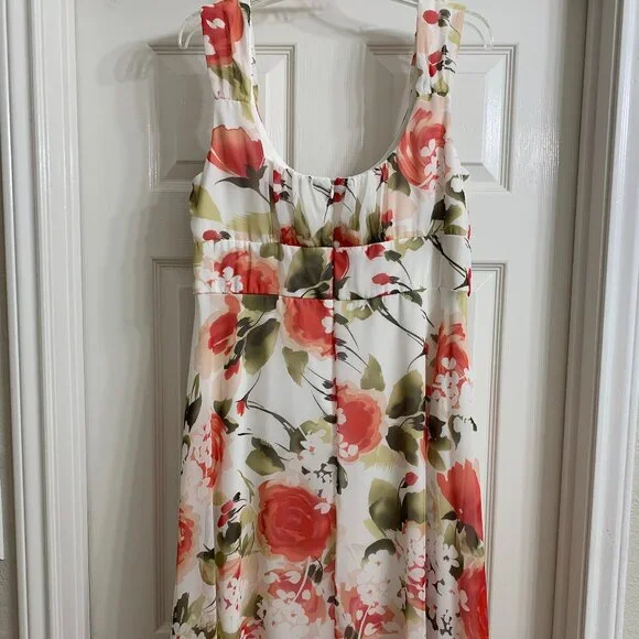 Dress Barn Petite Women's Sleeveless Floral Dress, Size 16P - Picture 3 of 6